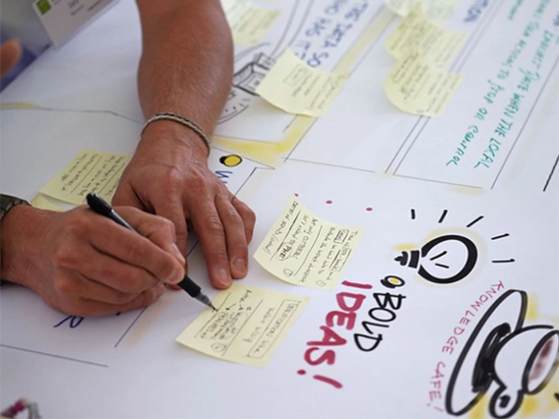 writing on a white board sticker